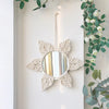 Pastoral Geometric Leaf cotton thread pendant Wall Art