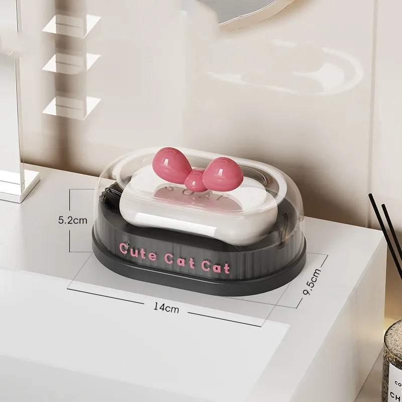 Casual Elegant Simple Style Bow Knot Plastic Soap dish