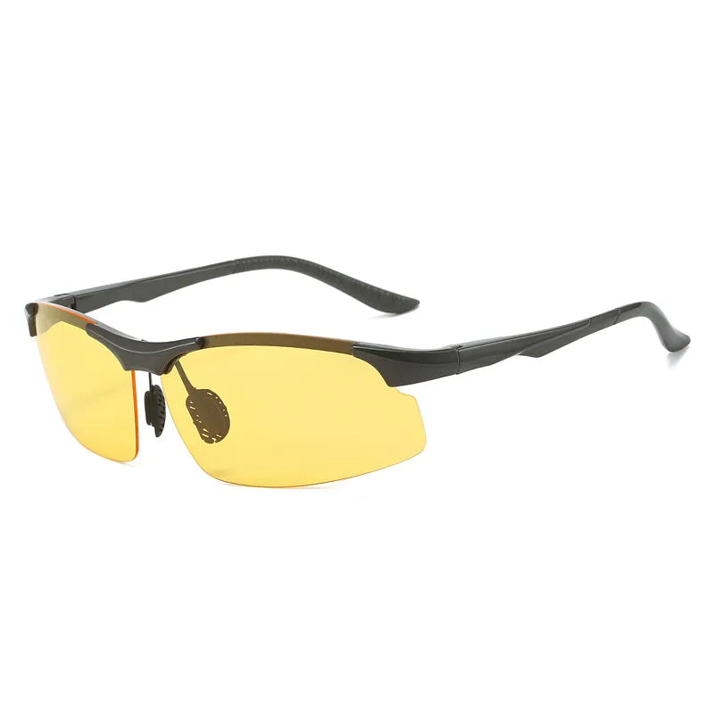 Modern Style Classic Style Sunglasses Pc Square Half Frame Men's Sunglasses