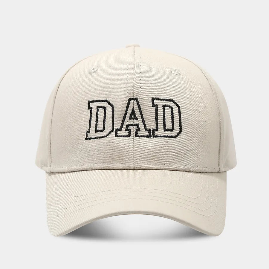 Unisex Elegant Simple Style Letter Embroidery Curved Eaves Baseball Cap