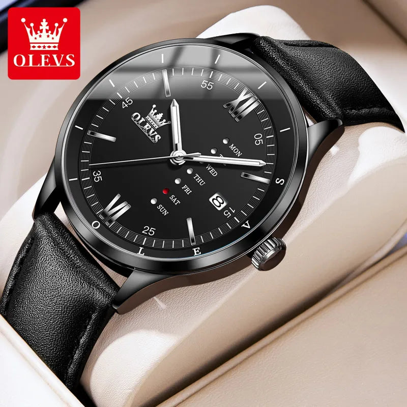Star endorsement Ouli brand manufacturers wholesale multi-functional business quartz watch luminous trend men's watches