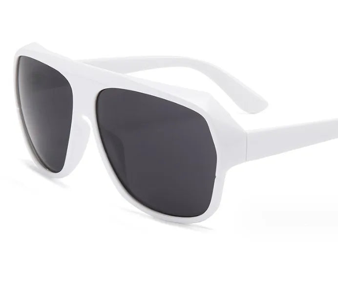 modern style solid color pc toad glasses full frame men's sunglasses