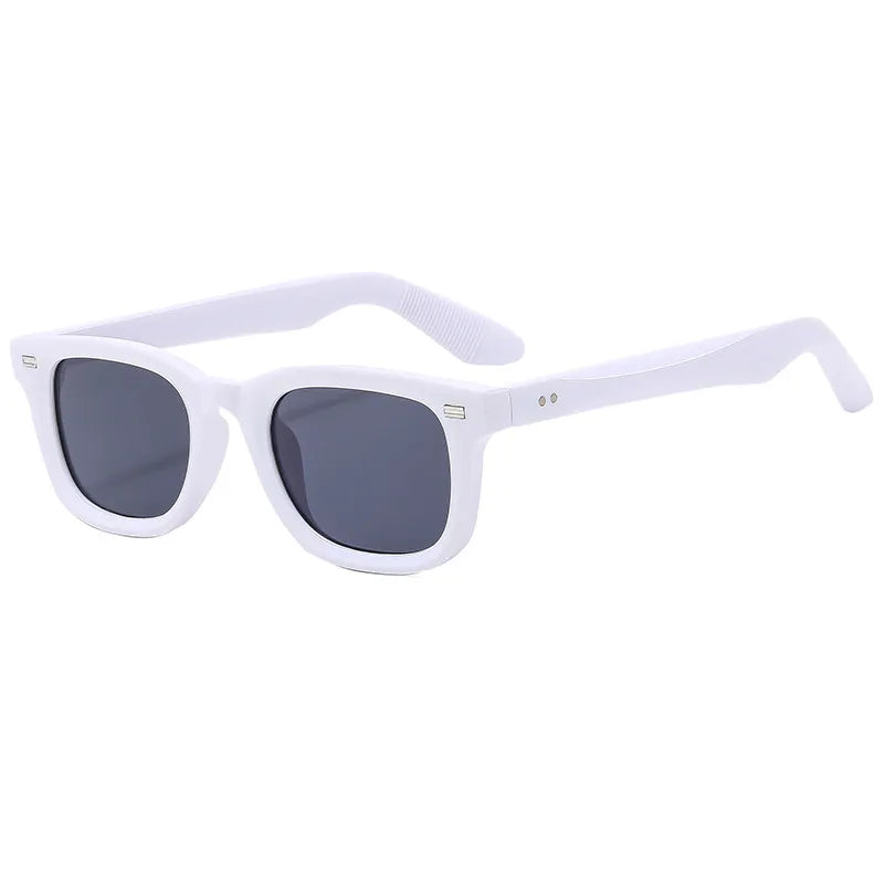 Streetwear Geometric Ac Square Full Frame Glasses