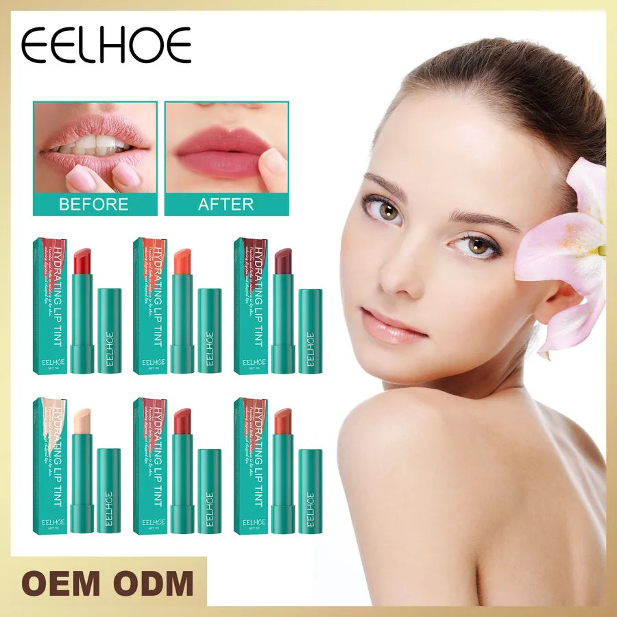EELHOE moisturizing lip care lip gloss fade lip lines dry and cracked dead skin moisturizing plump full toot lip gloss