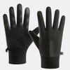 Winter Warm Gloves Women's Winter fleece-lined Thickened Driving Cycling Gloves Men's Windproof Cold-proof Anti-slip Touch Screen for Couple