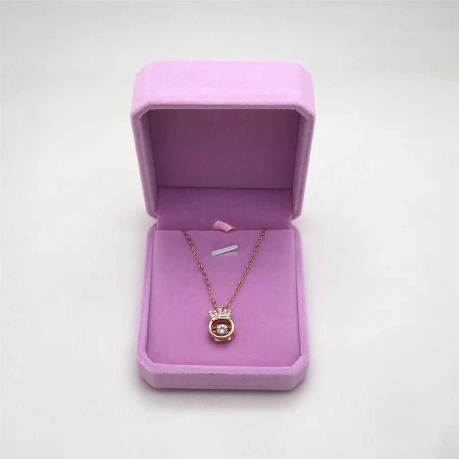 1 Piece Flannel Casual Daily Solid Color Jewelry Boxes