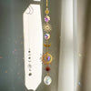 Romantic Star Moon Crystal Metal Dreamcatcher Wall Art