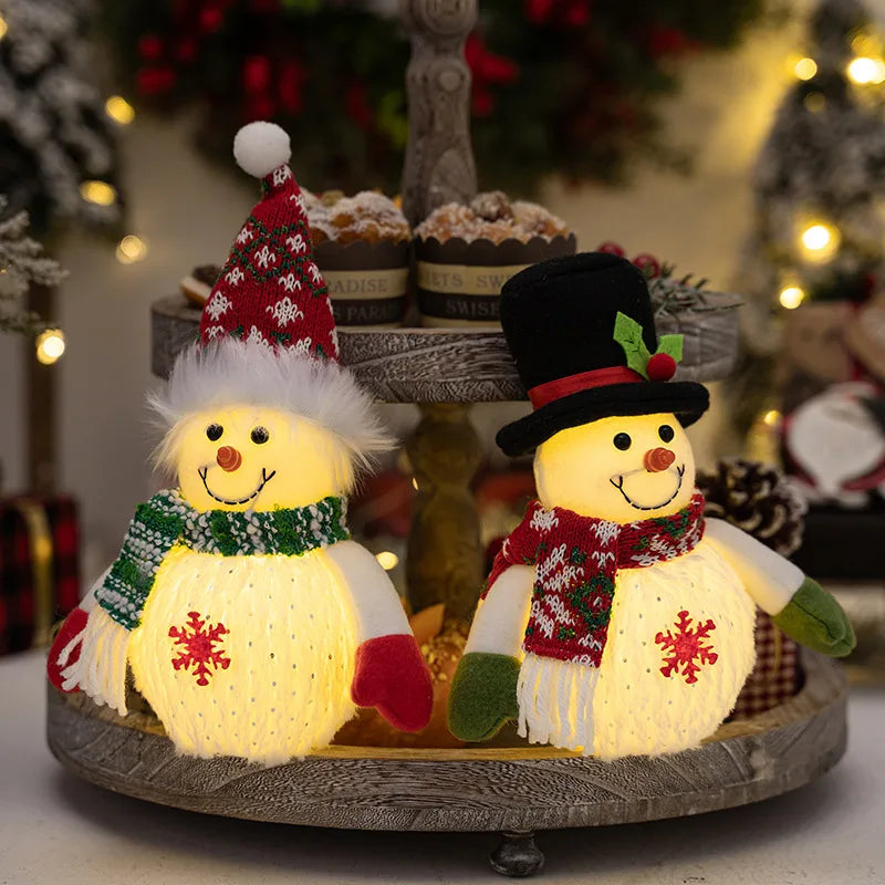 Christmas Cute Snowman Polyester Party Festival Ornaments