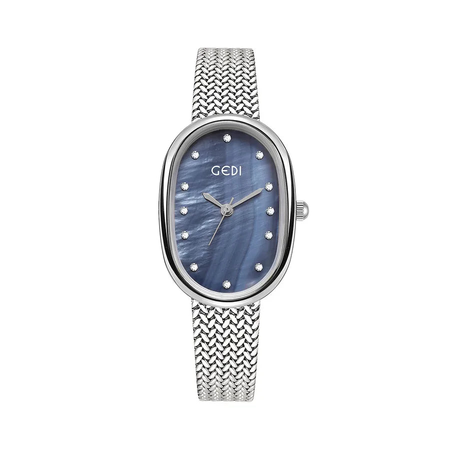 casual solid color hanging word buckle quartz women's watches