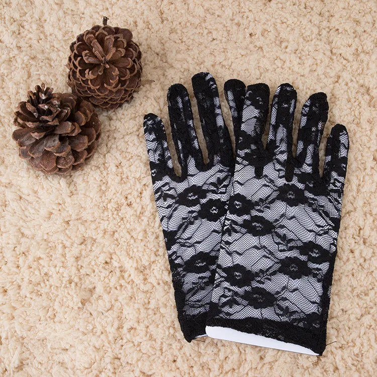 Women's Elegant Lady Lace Gloves