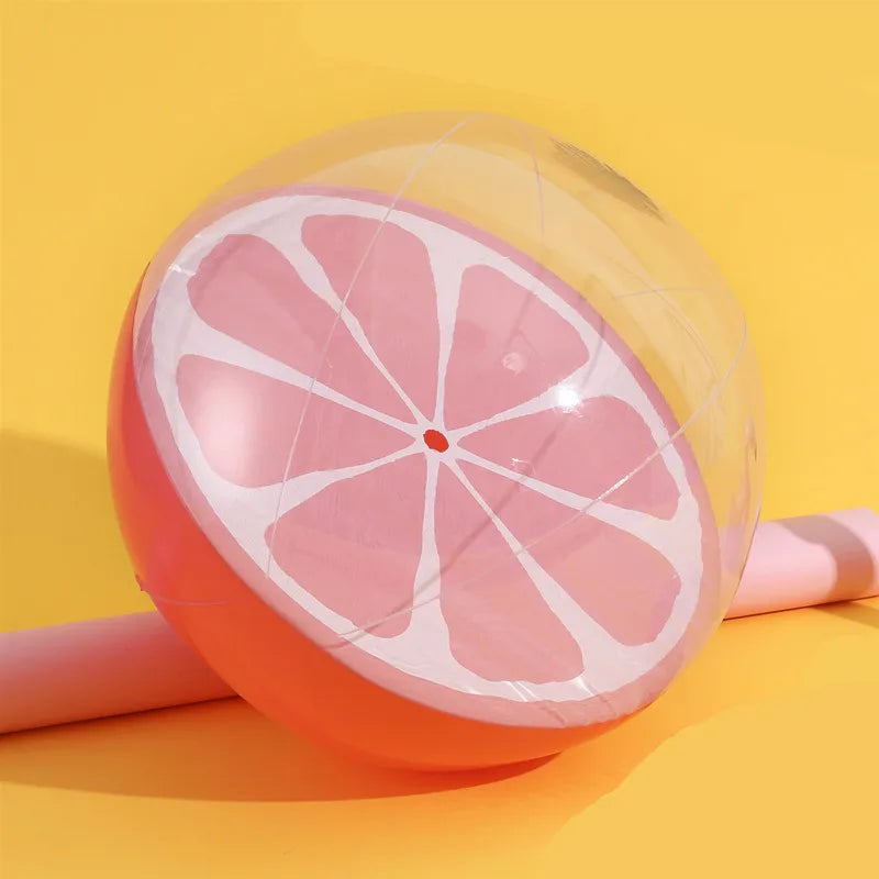 simple style classic style printing plastic inflatable ball swimming accessories 1 piece
