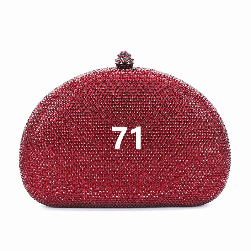 Evening bag   ladies evening bag party wedding export Diamond Crystal rhinavian bag  style