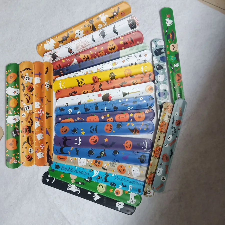 Supply No Infringement Pattern Halloween 6 Pop Ring Wrist Pop Bracelet