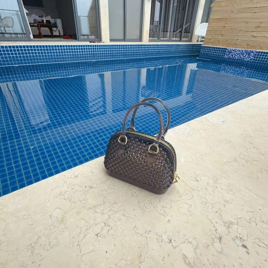 New PVC Jelly Shell Bag Mini Jelly Bag Handbag Trendy Best-Selling Shoulder Crossbody Jelly Bag