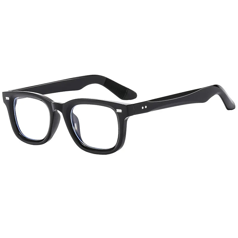 Streetwear Geometric Ac Square Full Frame Glasses