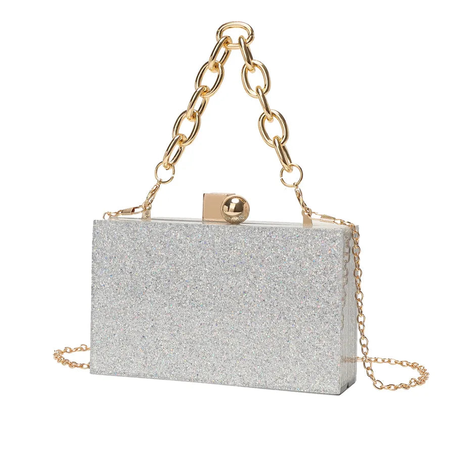 new evening bag acrylic portable crossbody wedding banquet women's clutch   exclusive