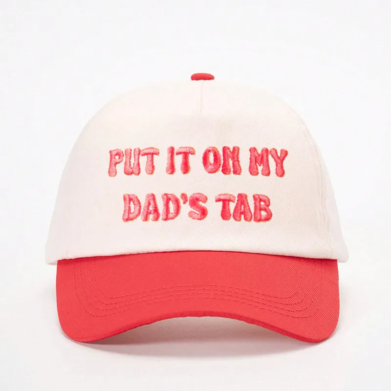 Unisex Casual Elegant Lady Letter Curved Eaves Baseball Cap