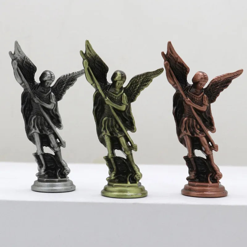 Retro Human Alloy Ornaments Artificial Decorations
