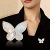 Elegant Pin Butterfly Alloy Rhinestones Women's Brooches 1 Piece