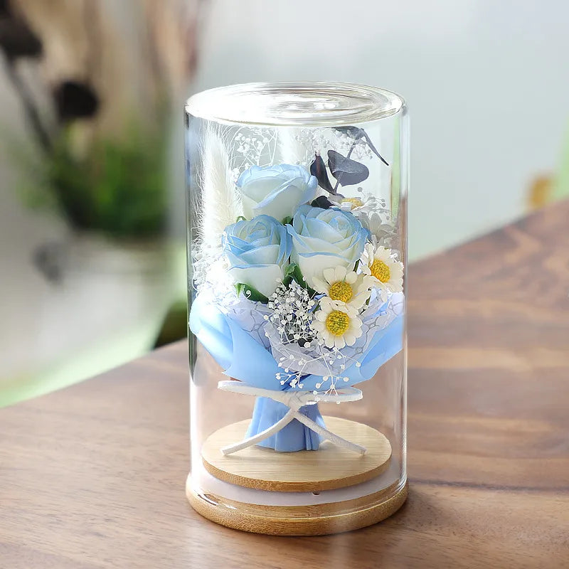 Valentine'S Day Romantic Multicolor Soap Flower Artificial flowers