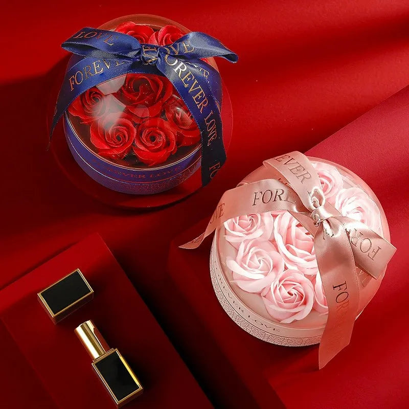 1 Piece Paper Elegant Daily Date Festival Round Letter Jewelry Boxes