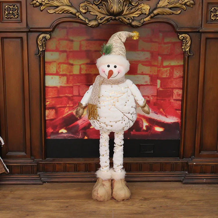 Christmas Cute Snowman PP Cloth Party Ornaments
