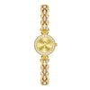 Glam Shiny Solid Color Jewelry Buckle Quartz Watch