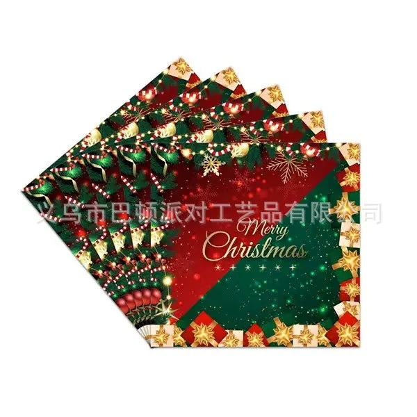 Christmas Christmas Christmas Tree Letter Plastic Festival Decorative Props