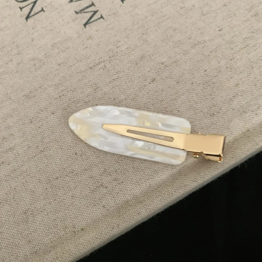 IG Style Sweet Women's Geometric Acetic acid sheets Hair Clip