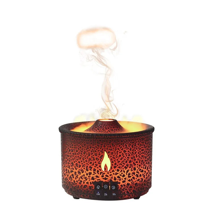 simulation flame aromatherapy machine humidifier household essential oil fragrance machine fragrance expander wholesale