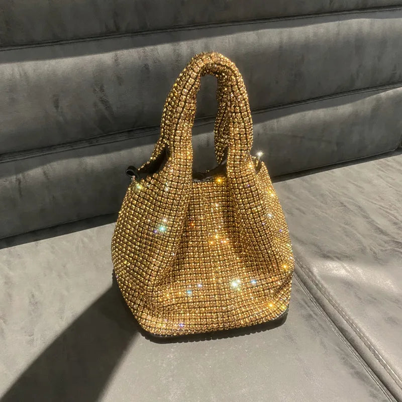 women's small autumn rhinestone vintage style handbag