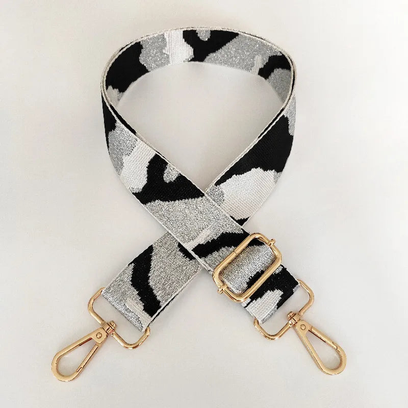 new wide camouflage webbing adjustable shoulder messenger long strap