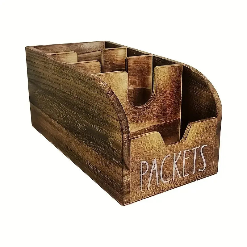 Simple Style Letter Wood Storage Box