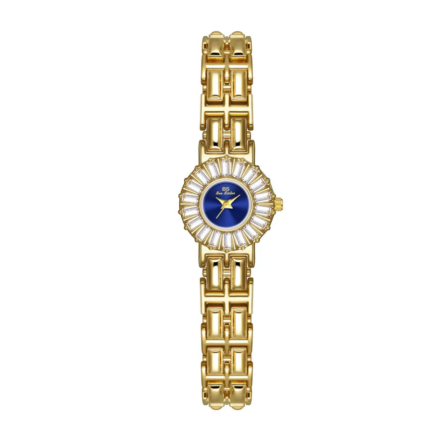 Casual Elegant Lady Solid Color Jewelry Buckle Quartz Watch Women's Watches