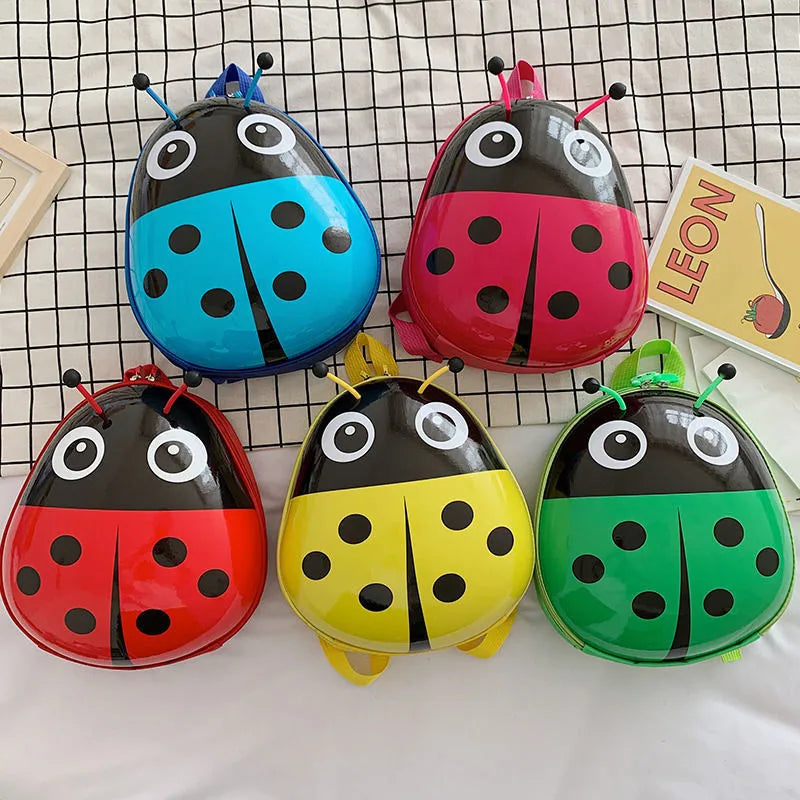 Cartoon Beetles Casual Holiday School Kids Backpack Functional Backpack