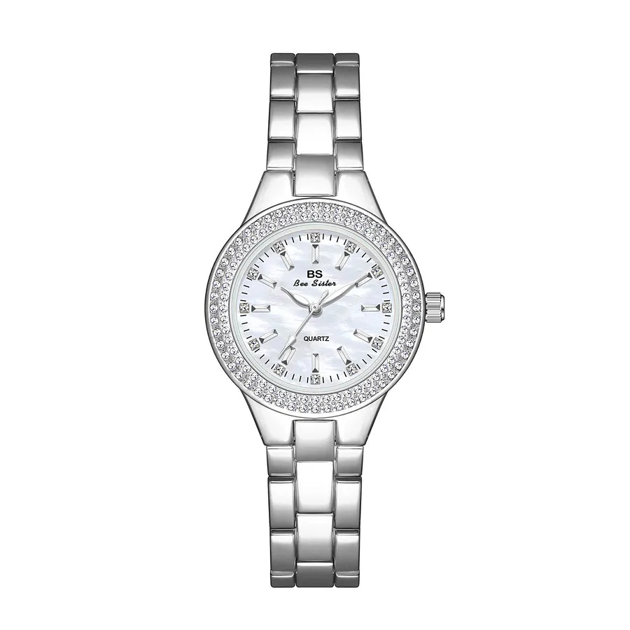 Simple Style Classic Style Solid Color One Piece Buckle Quartz Women's Watches