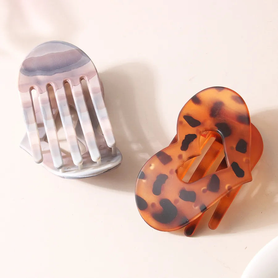 Simple Style Women's Heart Shape pc Plating Hair Clip