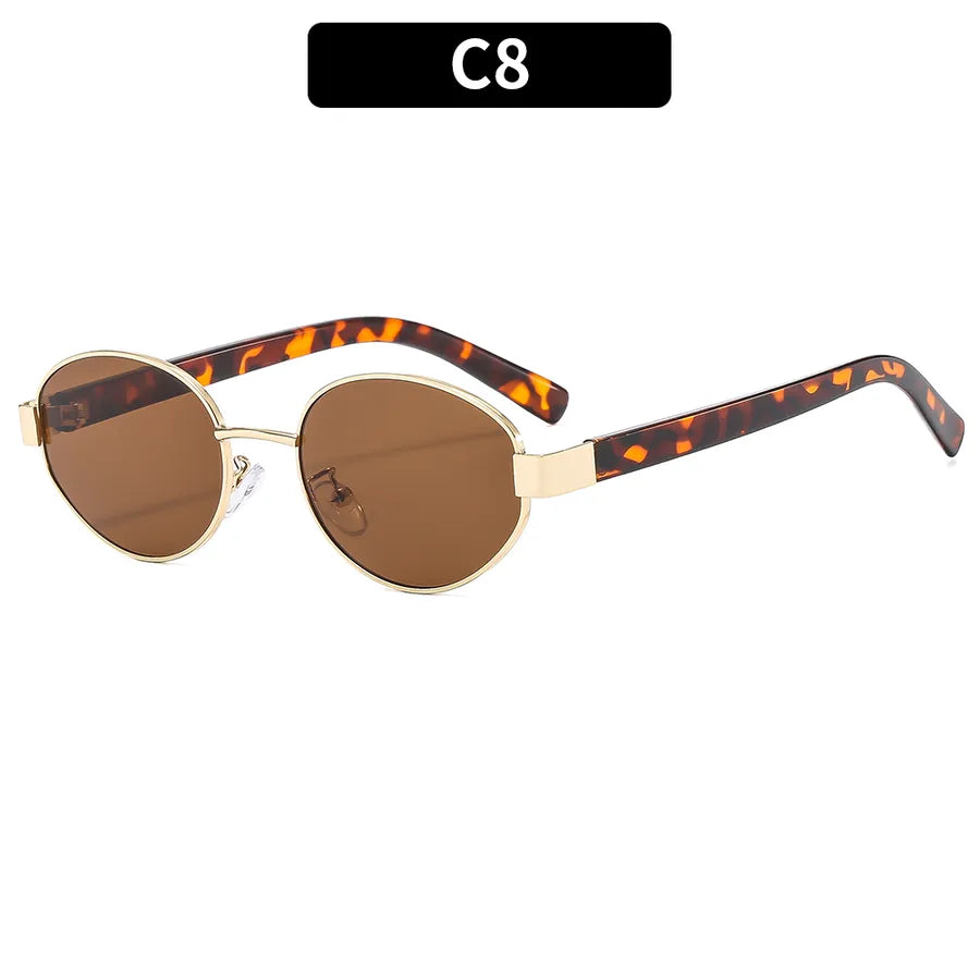 Casual Oval Ac Oval Frame Full Frame Women's Sunglasses