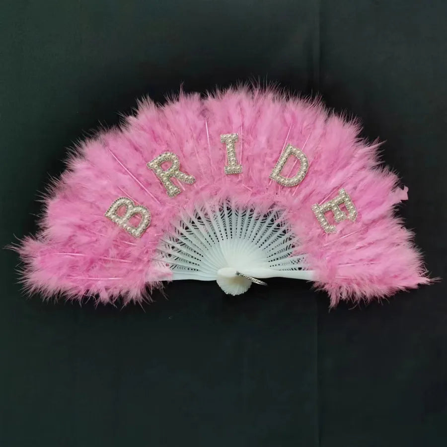wedding season Elegant Wedding Streetwear Letter Feather Wedding Party