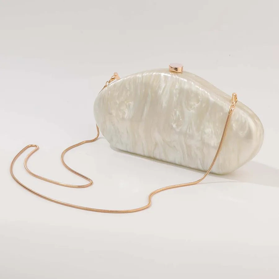 Acrylic Dinner Bag Women's Single Shoulder Handheld Square Bag E-commerce Snake Skin Pattern Evening Handbag
