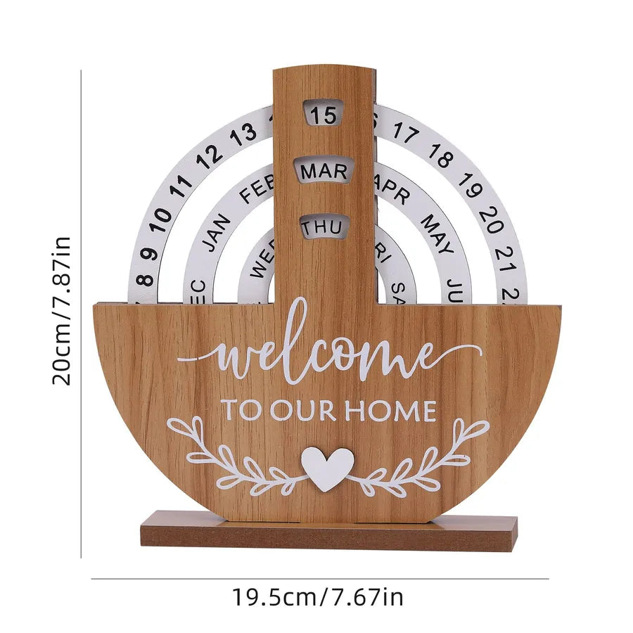 Casual Elegant Lady Letter Wood Artificial Decorations