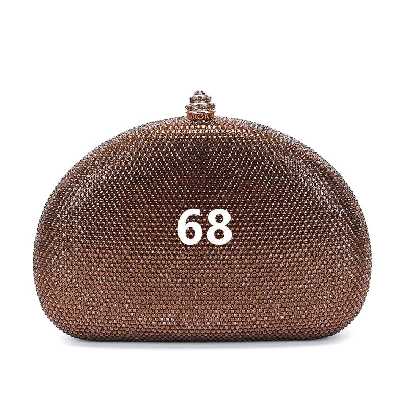 Evening bag   ladies evening bag party wedding export Diamond Crystal rhinavian bag  style