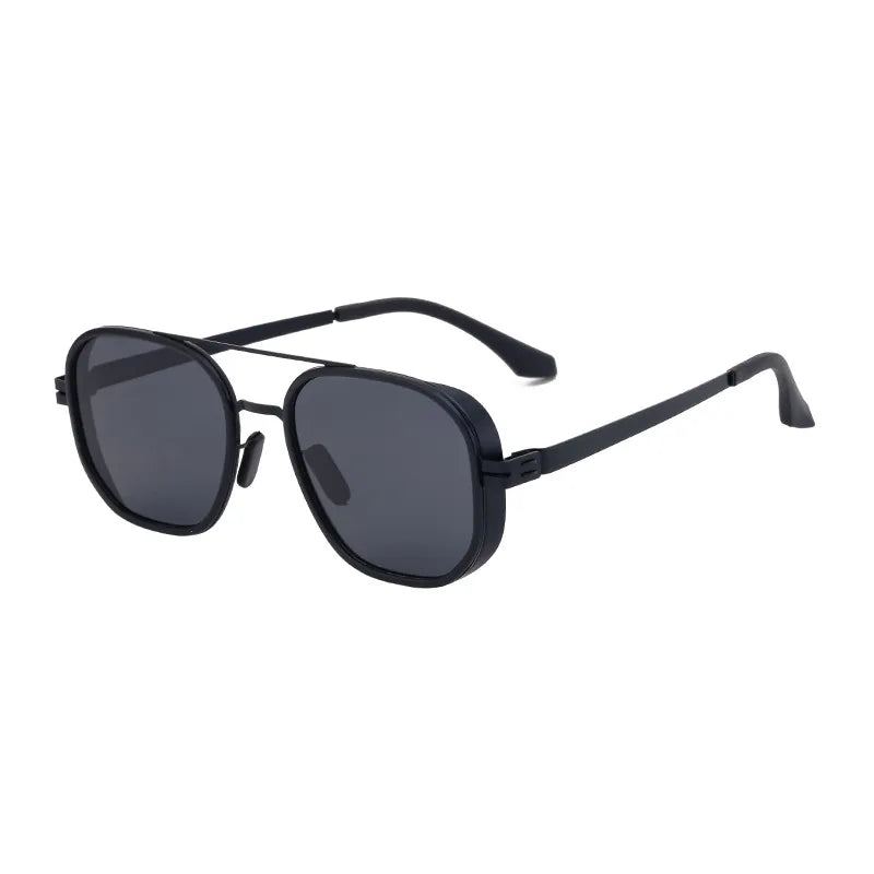 Streetwear Geometric Tac Oval Frame Full Frame Men's Sunglasses