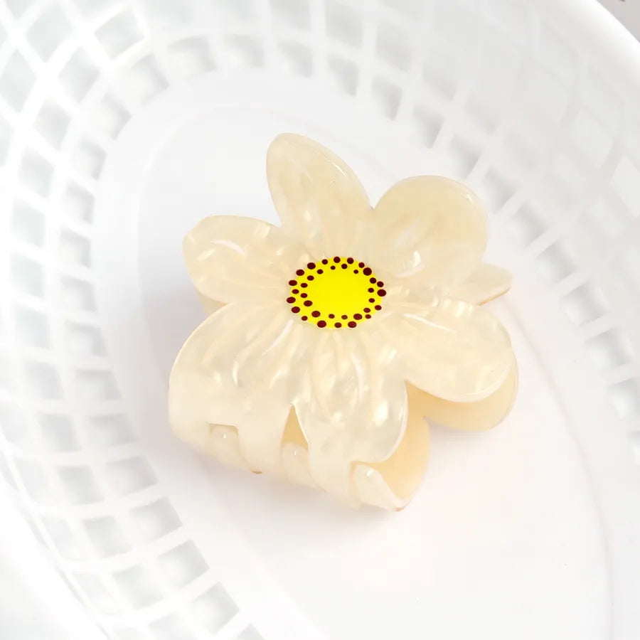 Lady Sweet Women's Flower Acrylic Hair Claws