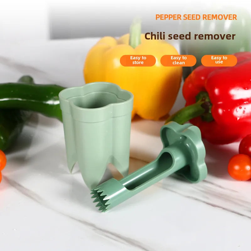 ABS pepper seed remover lantern pepper tiger skin pepper seed remover core remover household seed digging kitchen tools