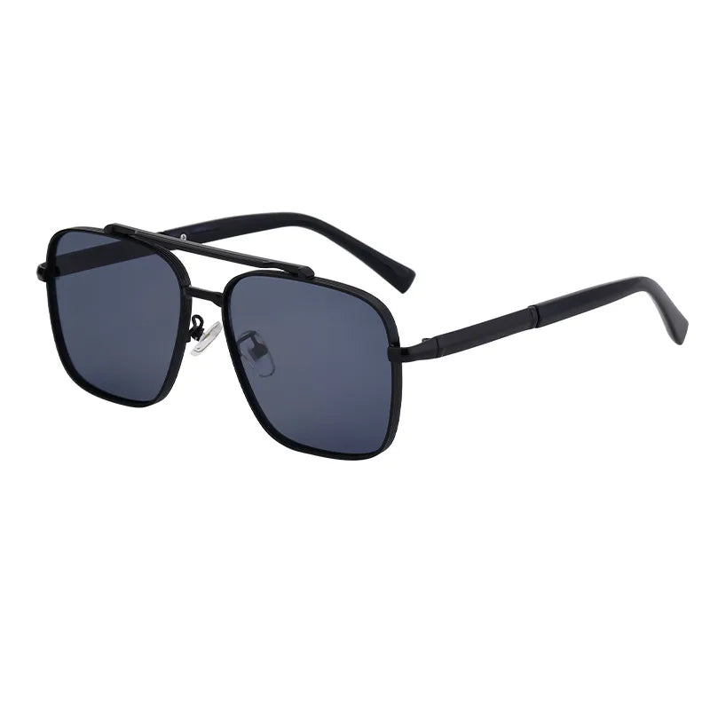 Retro Classic Style Square Pc Square Full Frame Men's Sunglasses