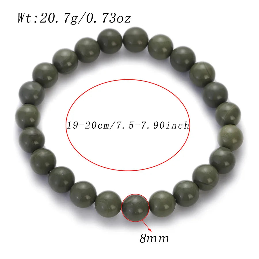 Retro Geometric natural stone Agate Bracelets In Bulk