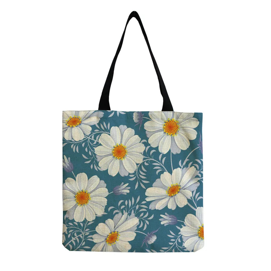 women's fashion flower shopping bags