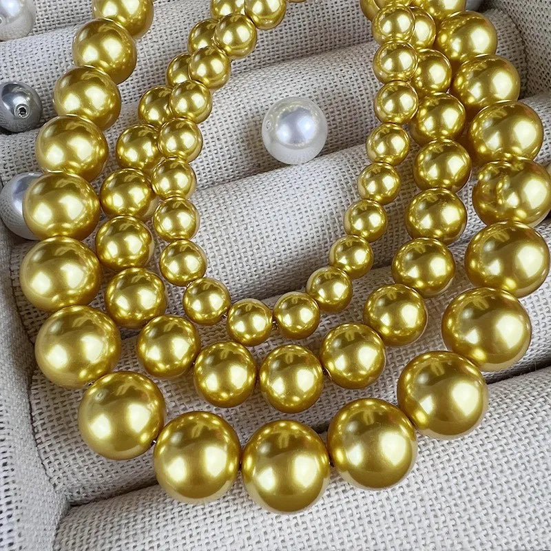 1 Set Glass Round Beads