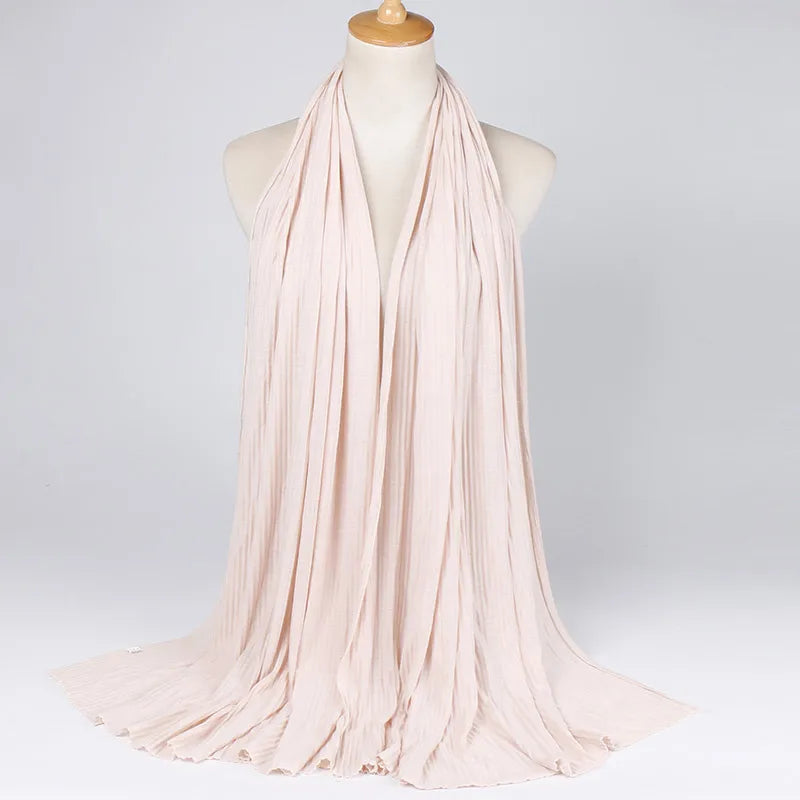 Women's Retro Classic Style Solid Color Blending Silk Scarf